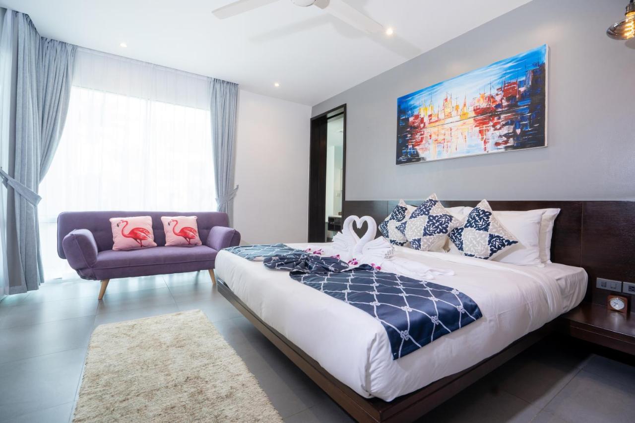 Karon Sea View Beach Apartment Extérieur photo